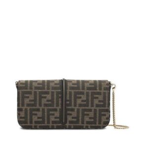 Fendigraphy Wallet On Chain - Brown - Image 4