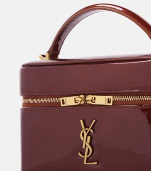 SAINT LAURENT Gaby Vanity Bag in Patent Leather - Image 6