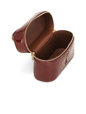 SAINT LAURENT Gaby Vanity Bag in Patent Leather - Image 8
