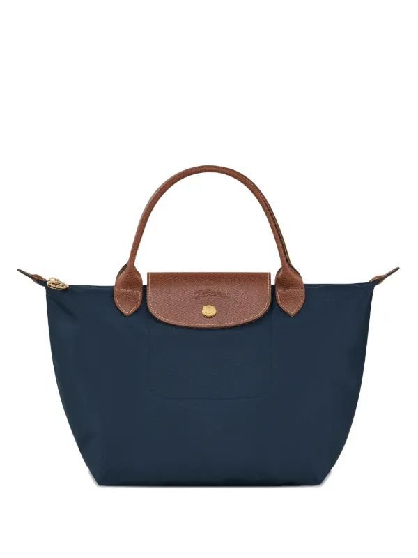 Longchamp Le Pliage Navy Blue Tote Bag