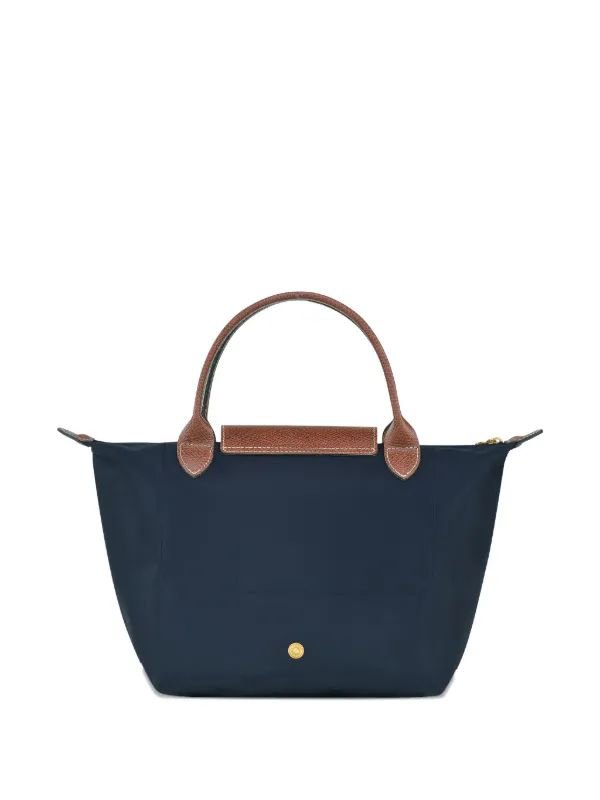 Longchamp Le Pliage Navy Blue Tote Bag - Image 3